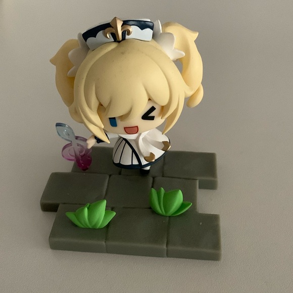 Genshin Figure Impact Barbara Wind Goly Q Version Anime Action Figures - Picture 2 of 8